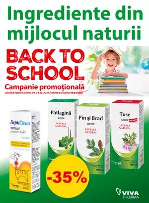 Viva Pharma 35% Reducere Back to School