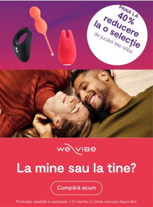 We-Vibe Pana la 40% Reducere Martie