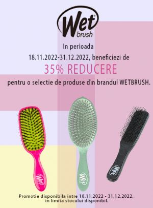 Wet Brush 35% Reducere Black Friday 2022