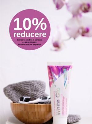 White Glo 10% Reducere Iunie