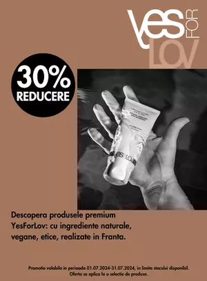Yesforlov 30% Reducere Iulie