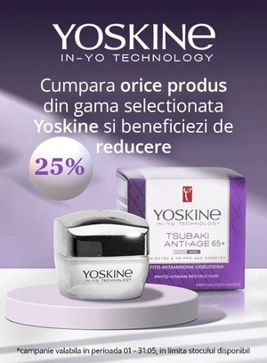 Yoskine 25% Reducere Mai