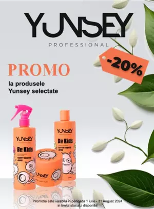 Yunsey 20% Reducere Iulie-August