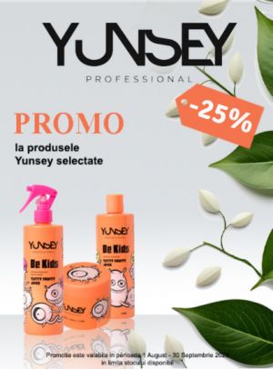 Yunsey 25% Reducere August - Septembrie 