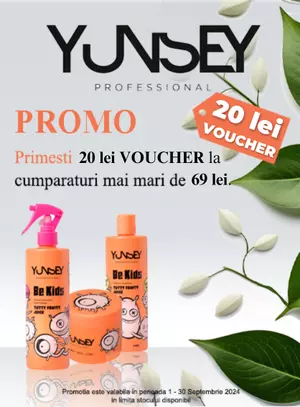 Yunsey Voucher Septembrie