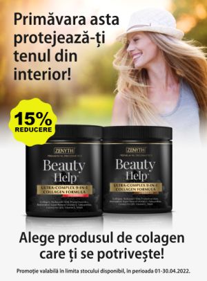 Zenyth Beautyhelp 15% Reducere Aprilie