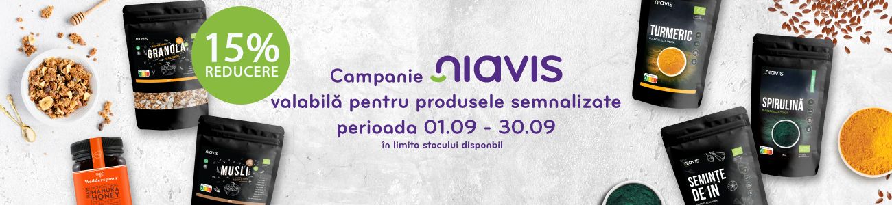 BioNiavis 15% Reducere Septembrie
