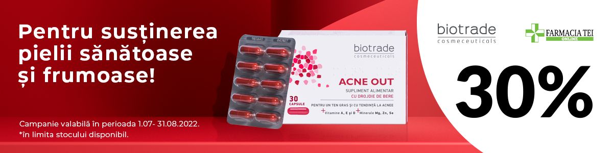 Biotrade Acne Out 30% Reducere Iulie - August