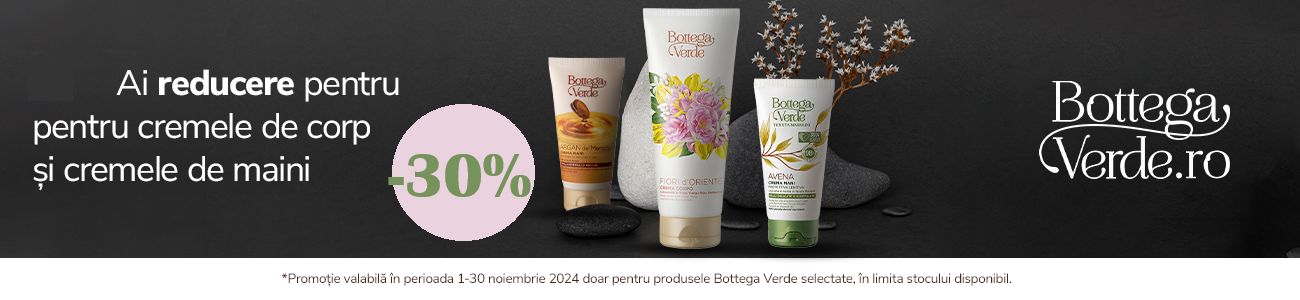 Bottega Verde 30% Reducere Noiembrie