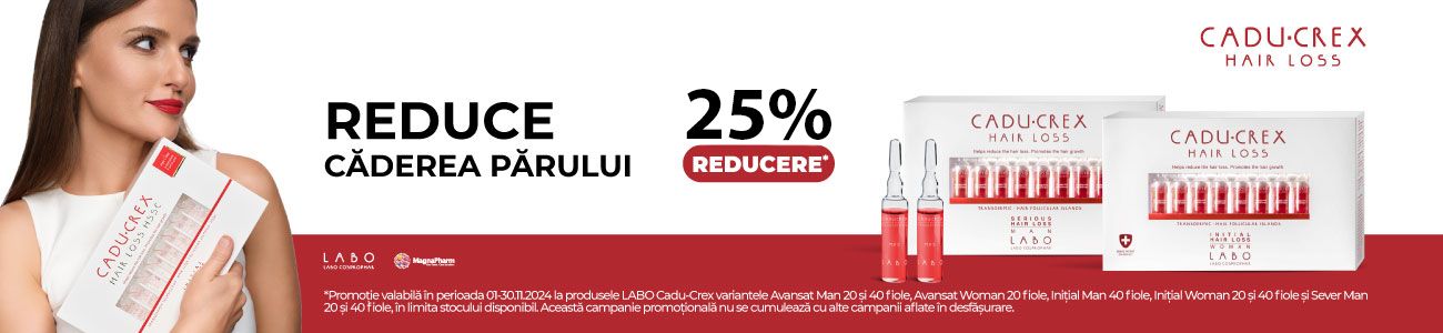 Cadu Crex 25% Reducere Noiembrie 