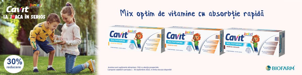 Cavit Junior 30% Reducere Septembrie
