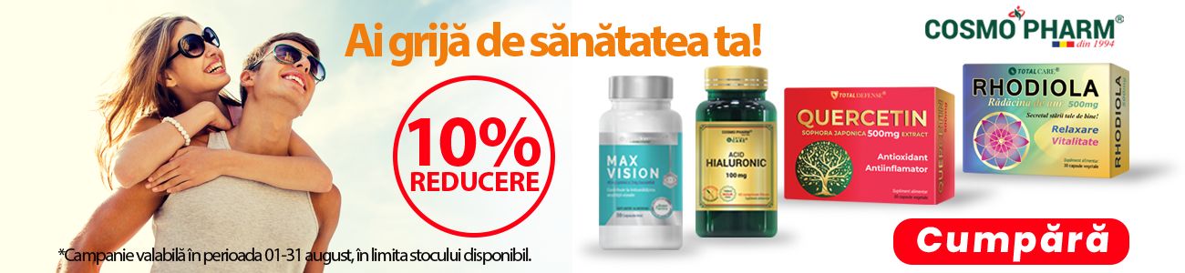 Cosmopharm 10% Reducere August