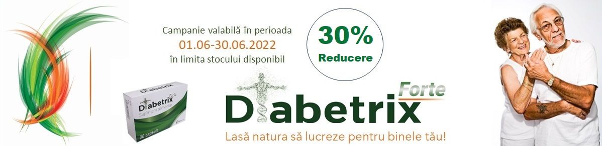 Diabetrix  Forte 30% Reducere Iunie