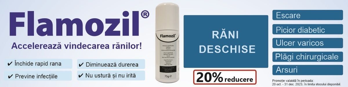 Flamozil 20% Reducere Octombrie-Decembrie