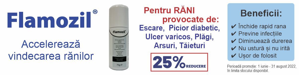 Flamozil 25% Reducere Iunie-August