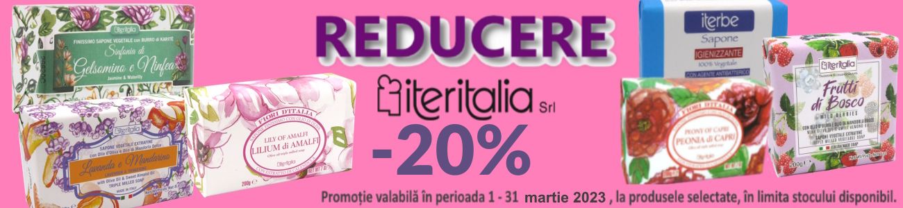 Iteritalia 20% Reducere Martie 