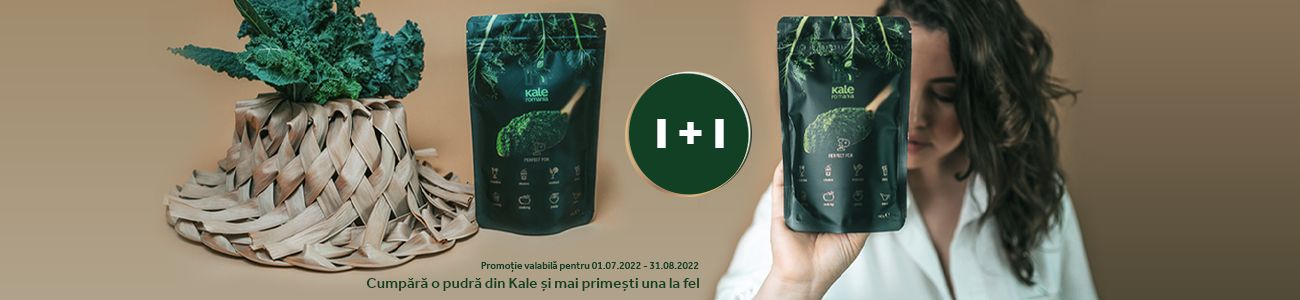 Kale Produs Bonus 1+1 Iulie - August