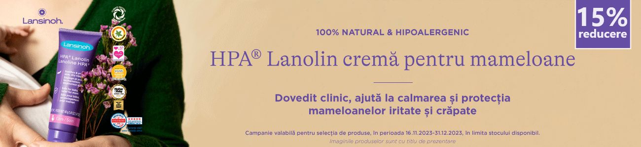 Lansinoh 15% Reducere Noiembrie-Decembrie