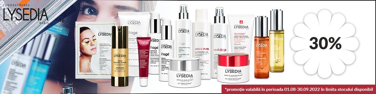 Lysedia 30% Reducere August - Septembrie