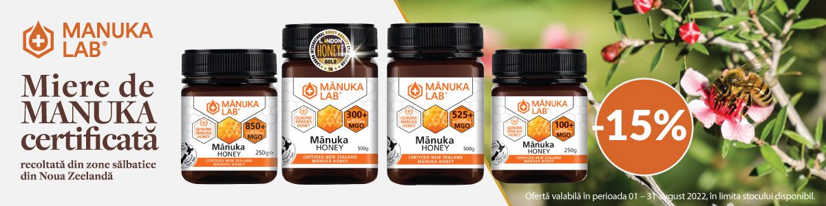 Manuka Lab 15% Reducere August 