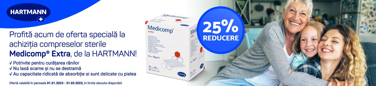 Medicomp 25% Reducere Ianuarie-Martie