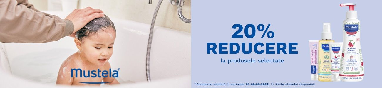 Mustela 20% Reducere Septembrie