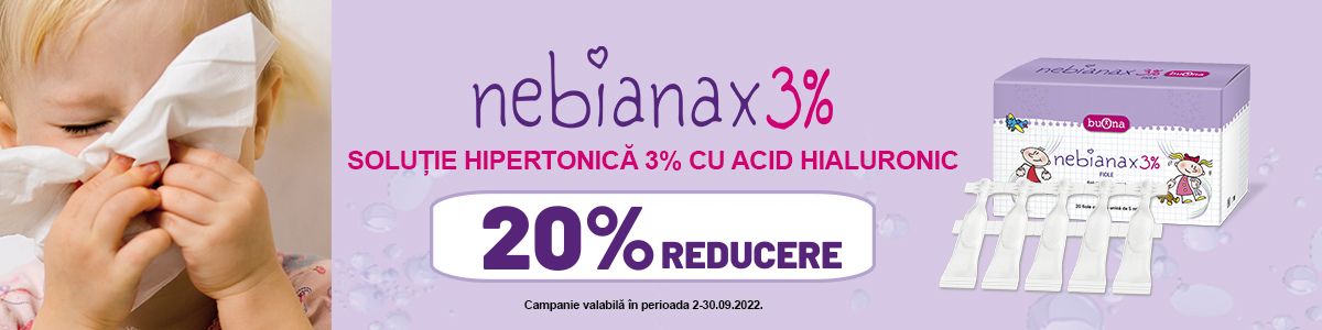 Nebianix 20% Reducere Septembrie
