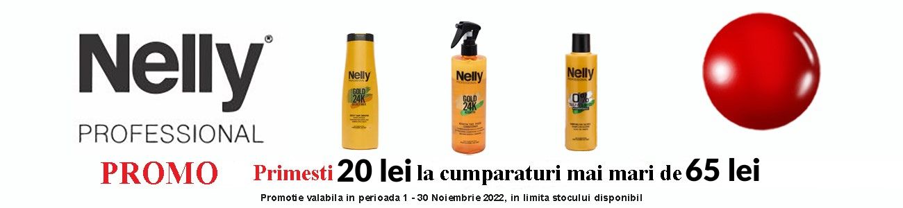 Nelly 20 lei reducere Noiembrie - Decembrie 