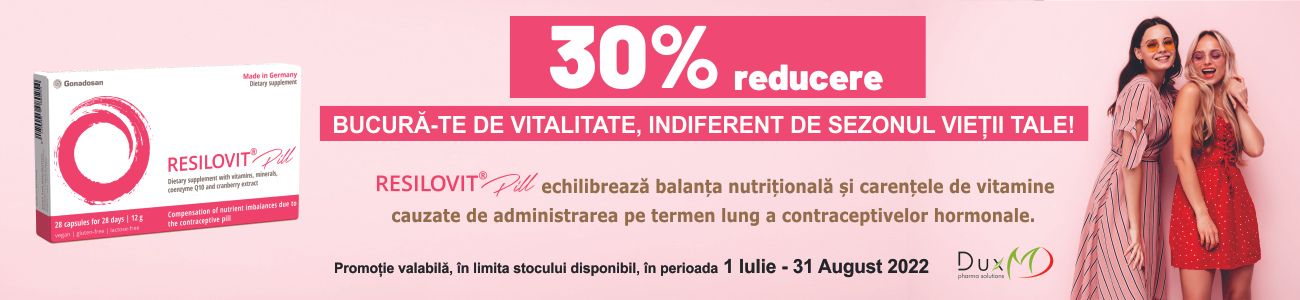 Promotie Resilovit 30% Reducere Iulie-August