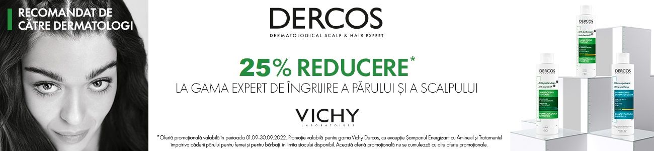 Vichy Dercos 25% Reducere Septembrie