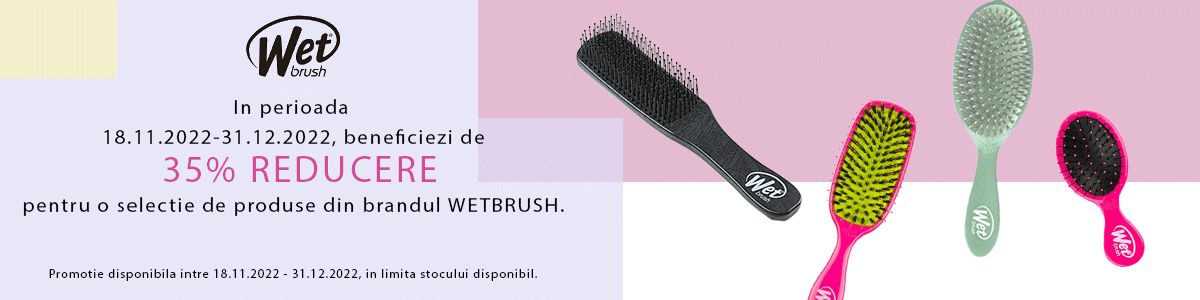 Wet Brush 35% Reducere Black Friday 2022