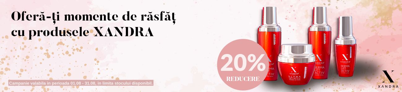 Xandra 20% Reducere August 