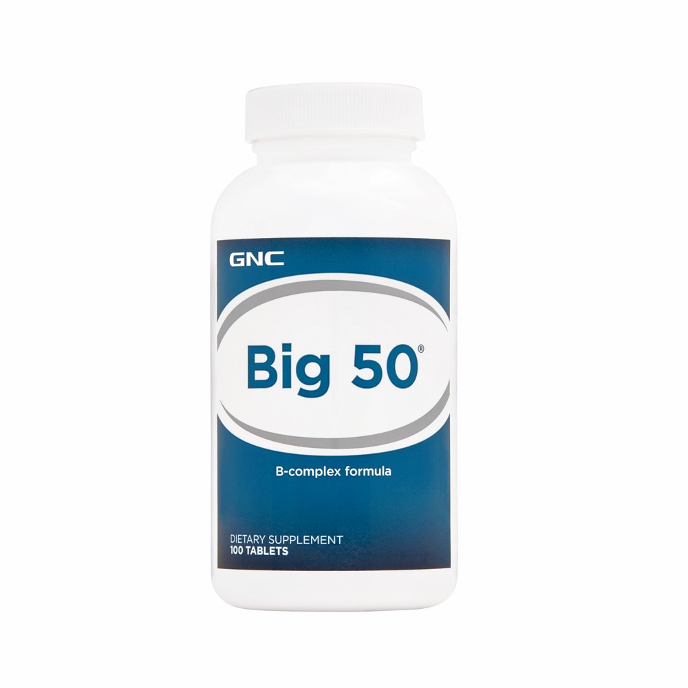 B-Complex Big 50 (050867), 100 tablete, GNC