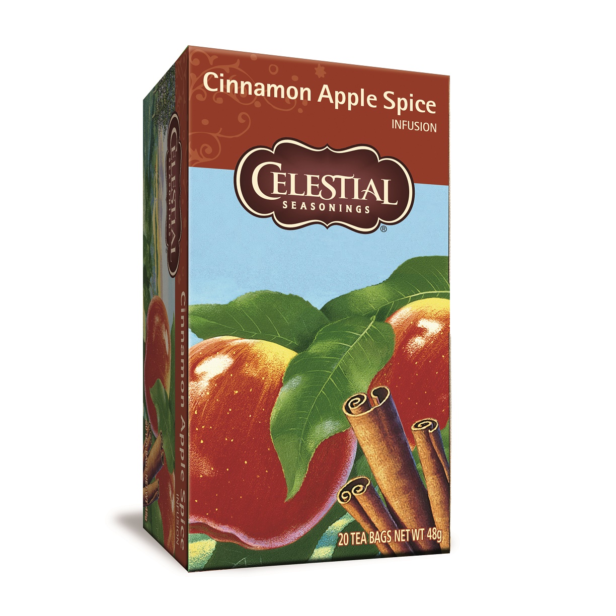 Ceai Cinnamon Apple Spice Infusion, 20 plicuri, Celestial