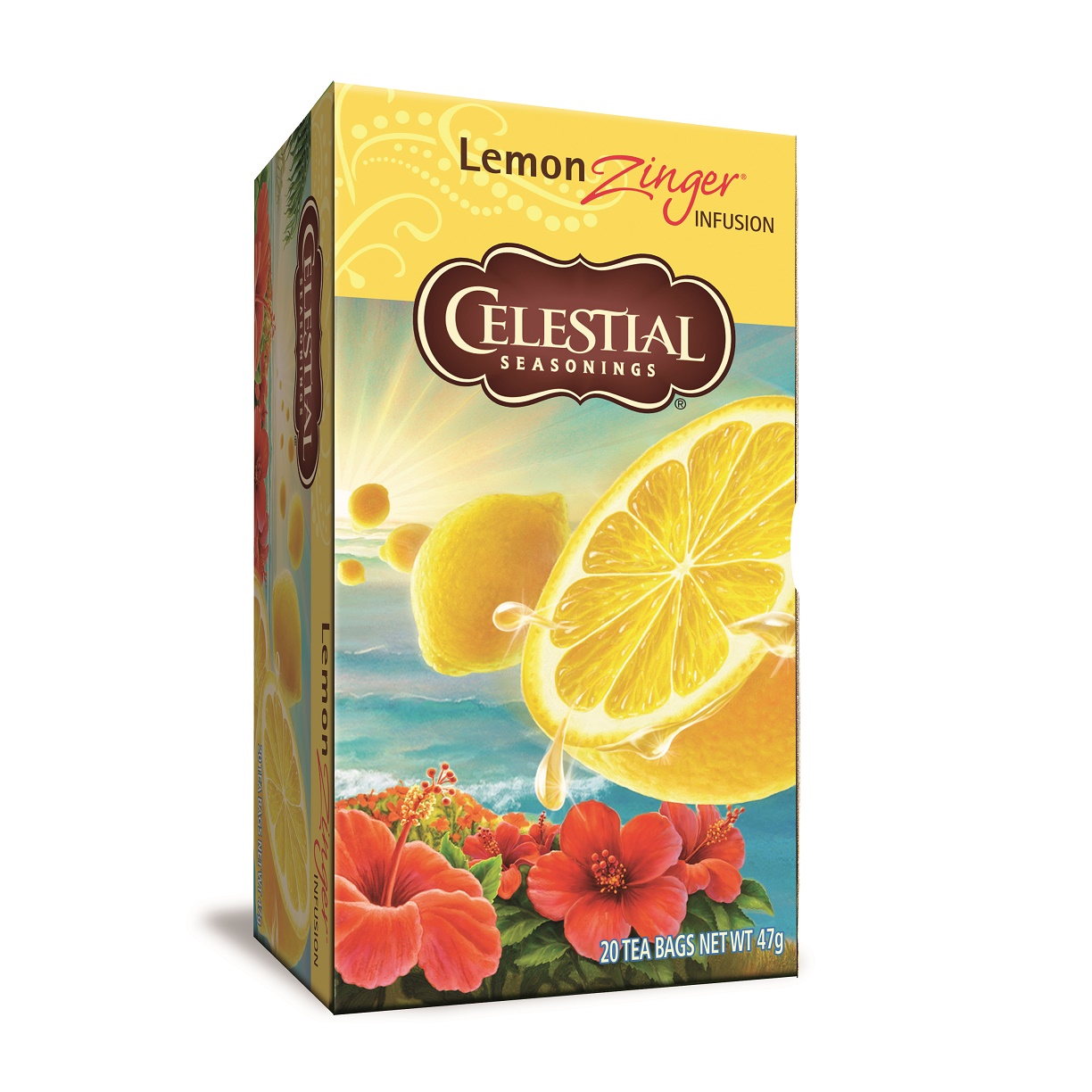 Ceai Lemon Zinger Infusion, 20 plicuri, Celestial