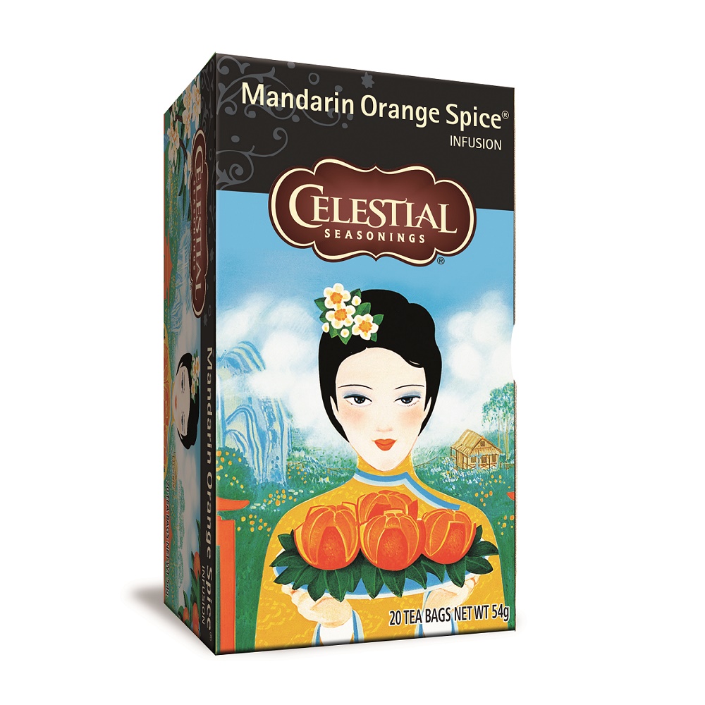 Ceai Mandarin Orange Spice Infusion, 20 plicuri, Celestial