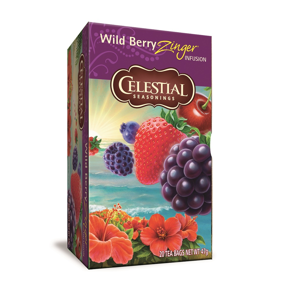 Ceai Wild Berry Zinger Infusion, 20 plicuri, Celestial