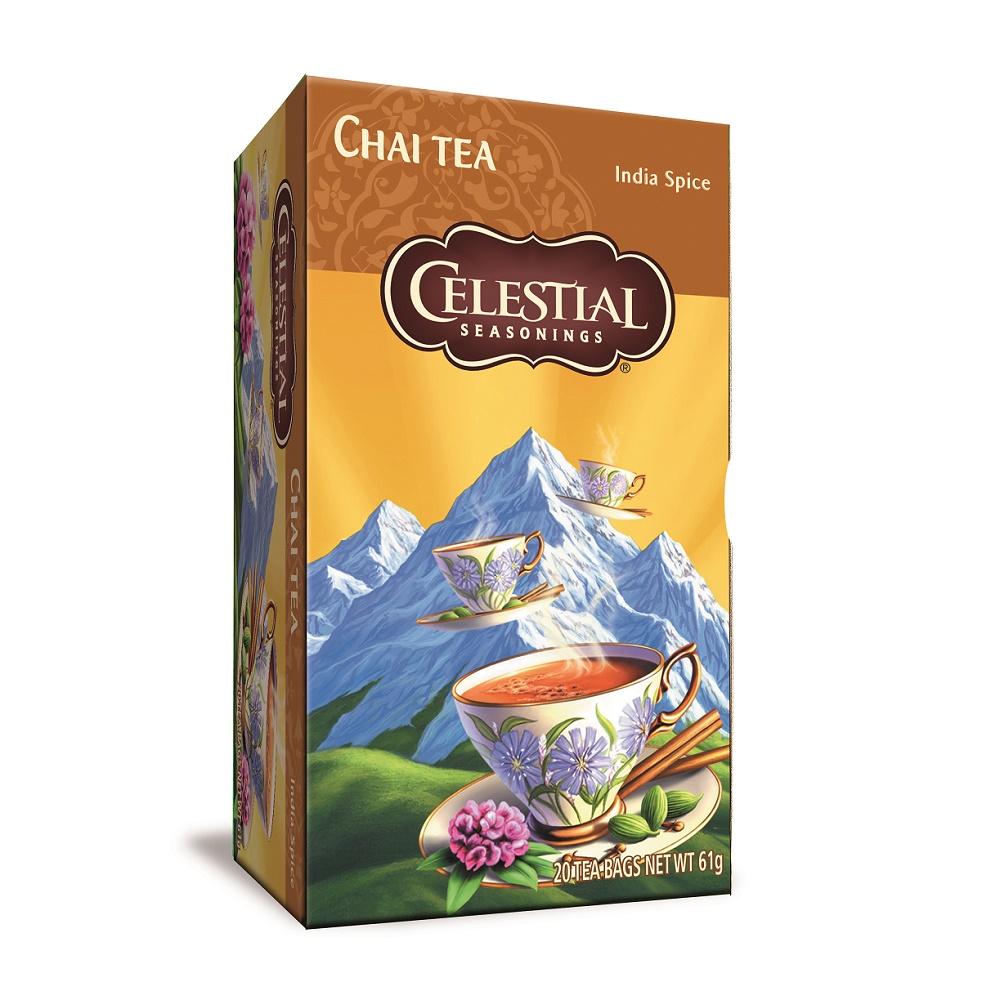 Ceai Tea India Spice Chai, 20 plicuri, Celestial