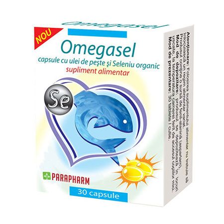 Omegasel, 30 capsule, Parapharm