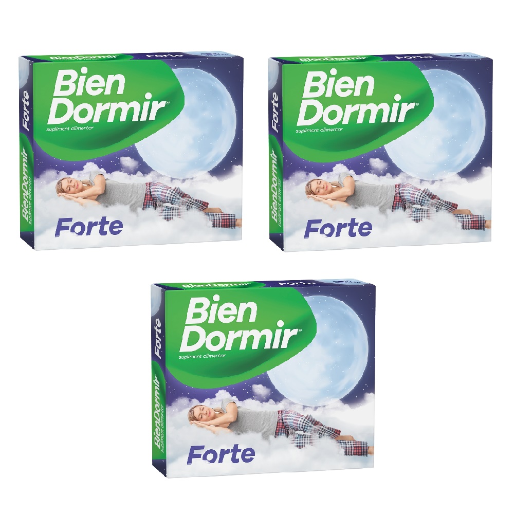 Pachet Bien Dormir Forte (3 la pret de 2), 10 capsule, Fiterman Pharma
