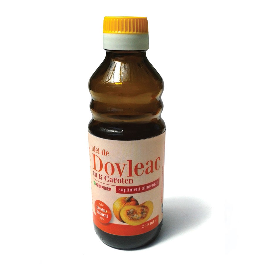 Ulei Dovleac Beta-caroten, 250 ml, Parapharm