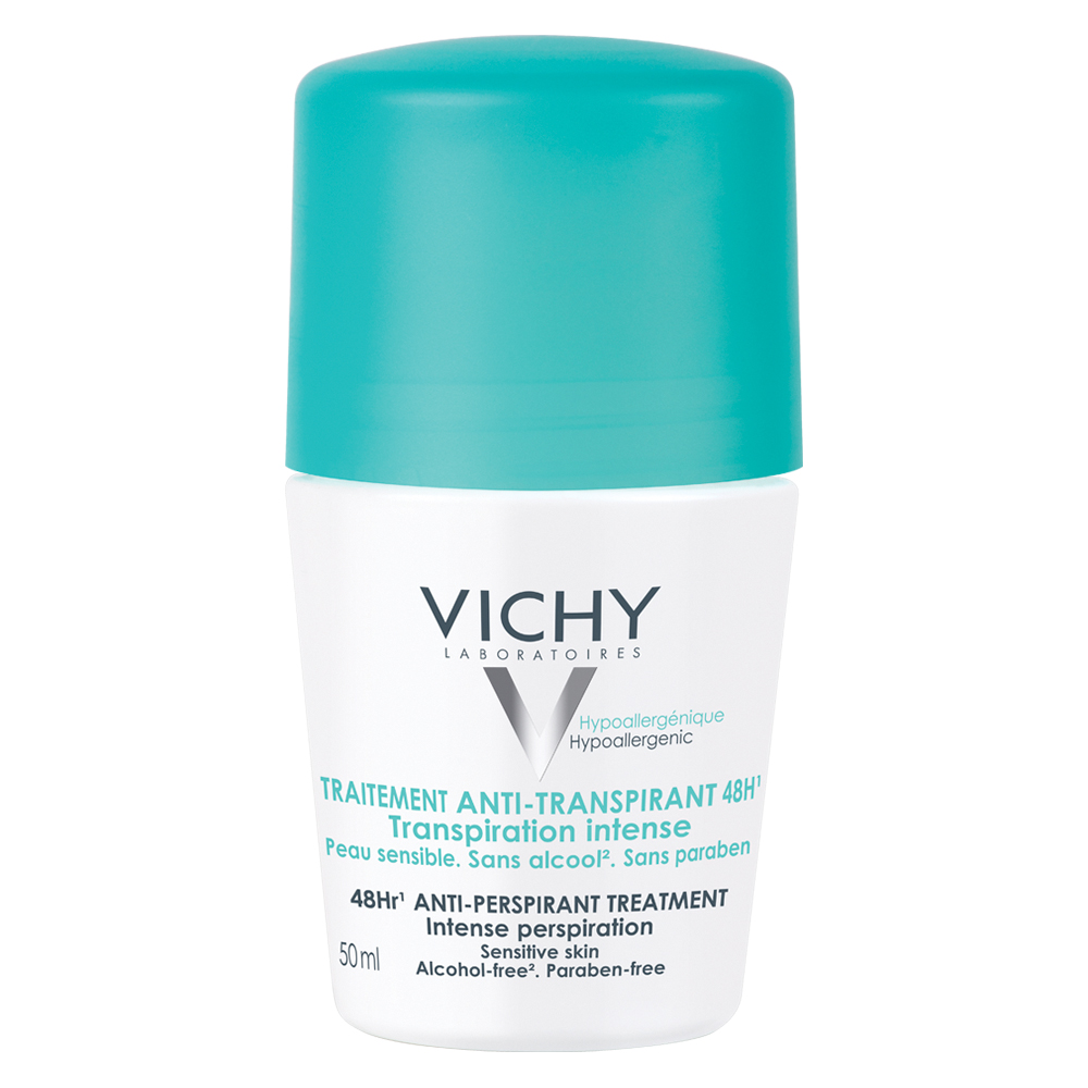 Deodorant roll-on antiperspirant cu parfum 48h, 50 ml, Vichy