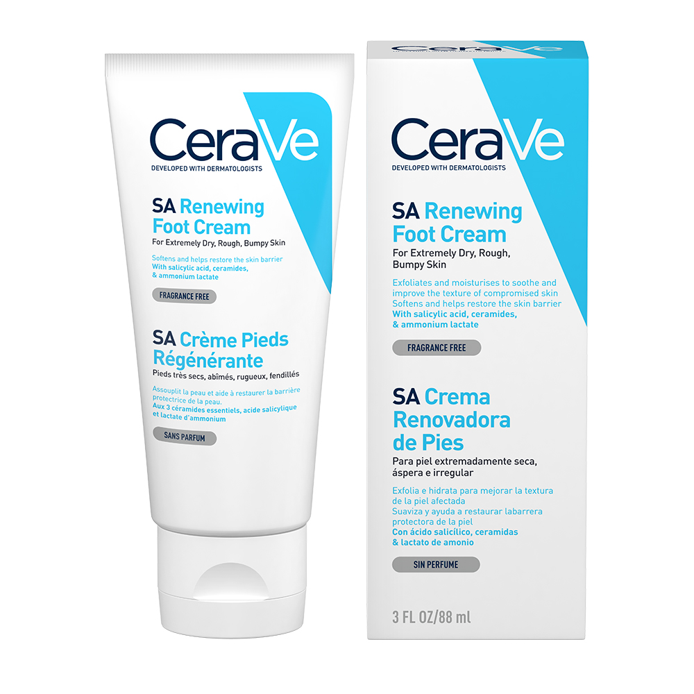 Crema hidratanta de picioare pentru piele foarte uscata si aspra, 88 ml, CeraVe