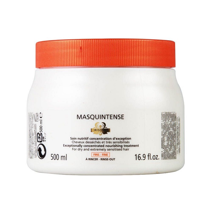 Masca pentru par cu fir fin/normal Nutritive Irisome Masquintense Cheveux Fins, 500 ml, Kerastase 