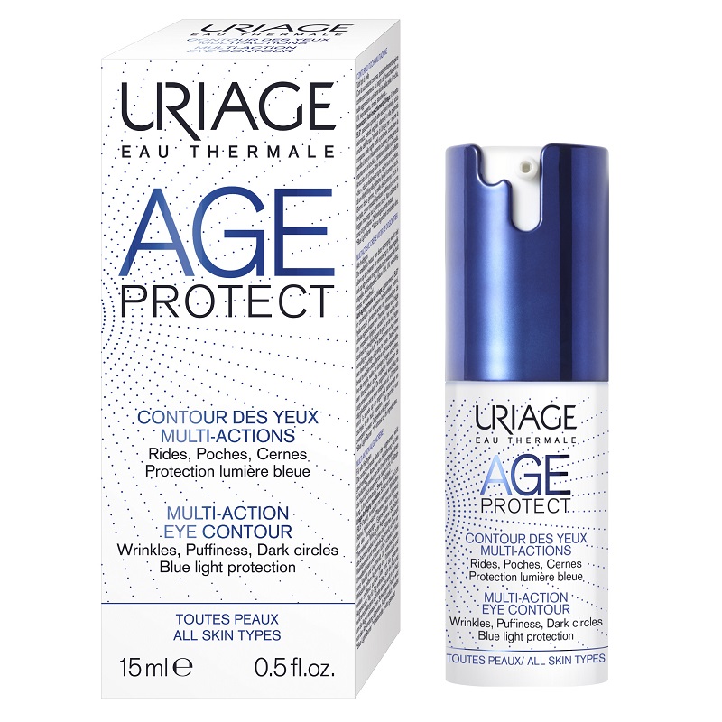 Crema antiaging pentru conturul ochilor Age Protect, 15 ml, Uriage