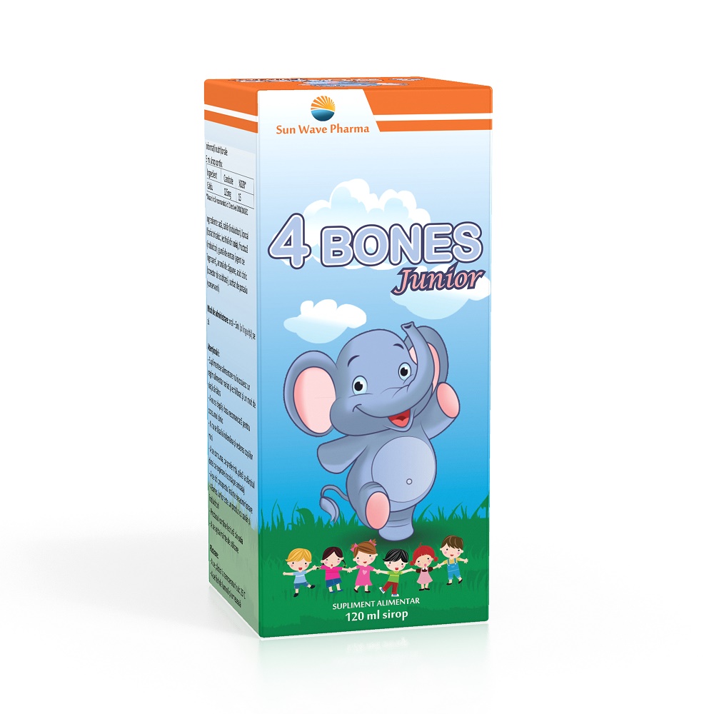 4 Bones Junior, 120 ml, Sun Wave Pharma