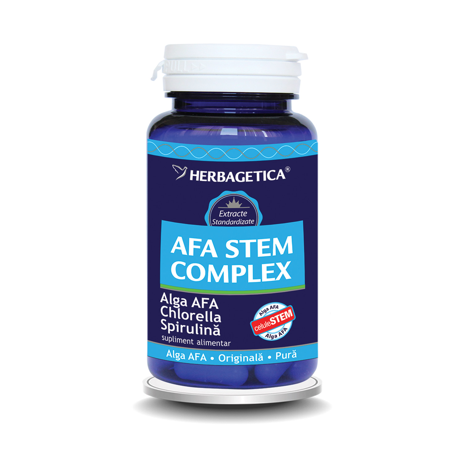 Herbagetica Afa Stem - 60 comprimate (Suplimente nutritive) - Preturi