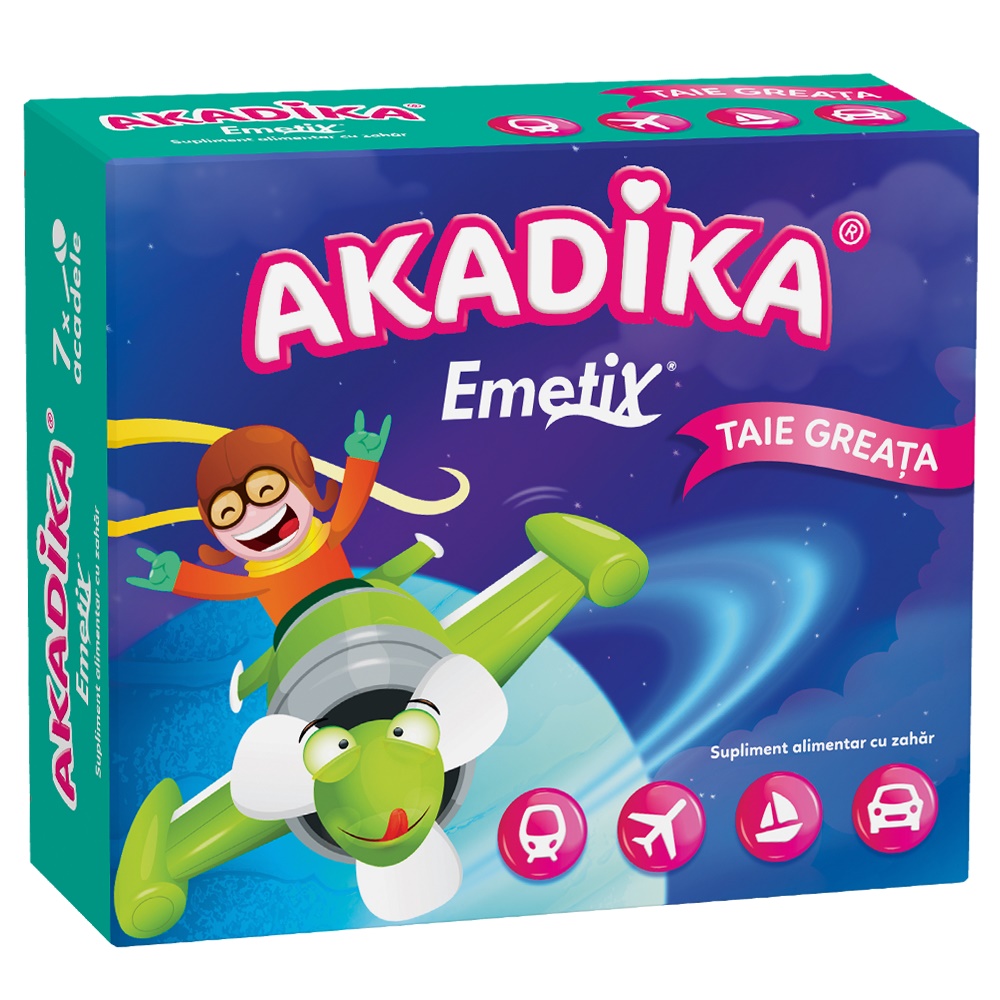 Acadele Akadika Emetix, 7 bucati, Fiterman Pharma