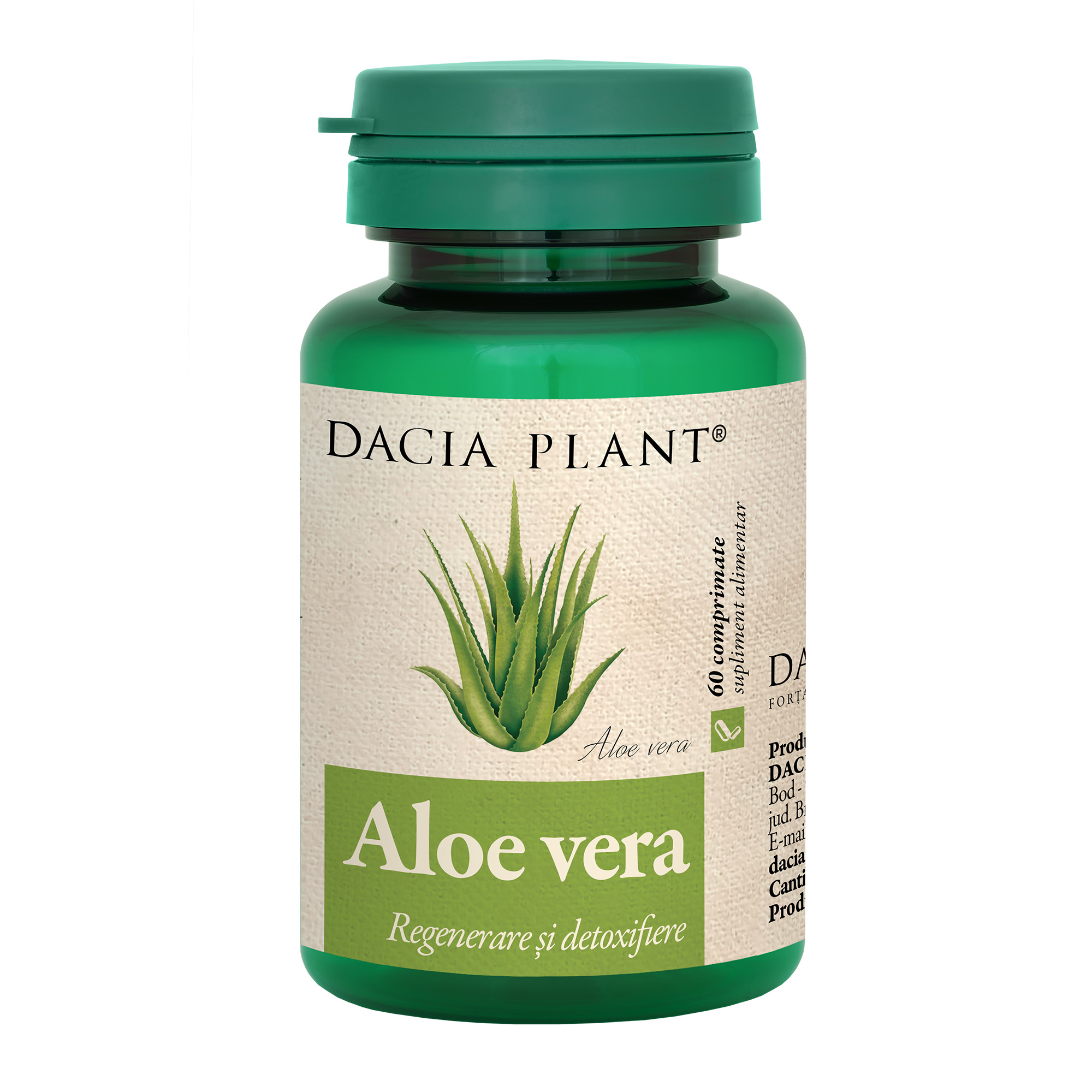 Aloe Vera, 30 capsule, Cosmopharm : Farmacia Tei online
