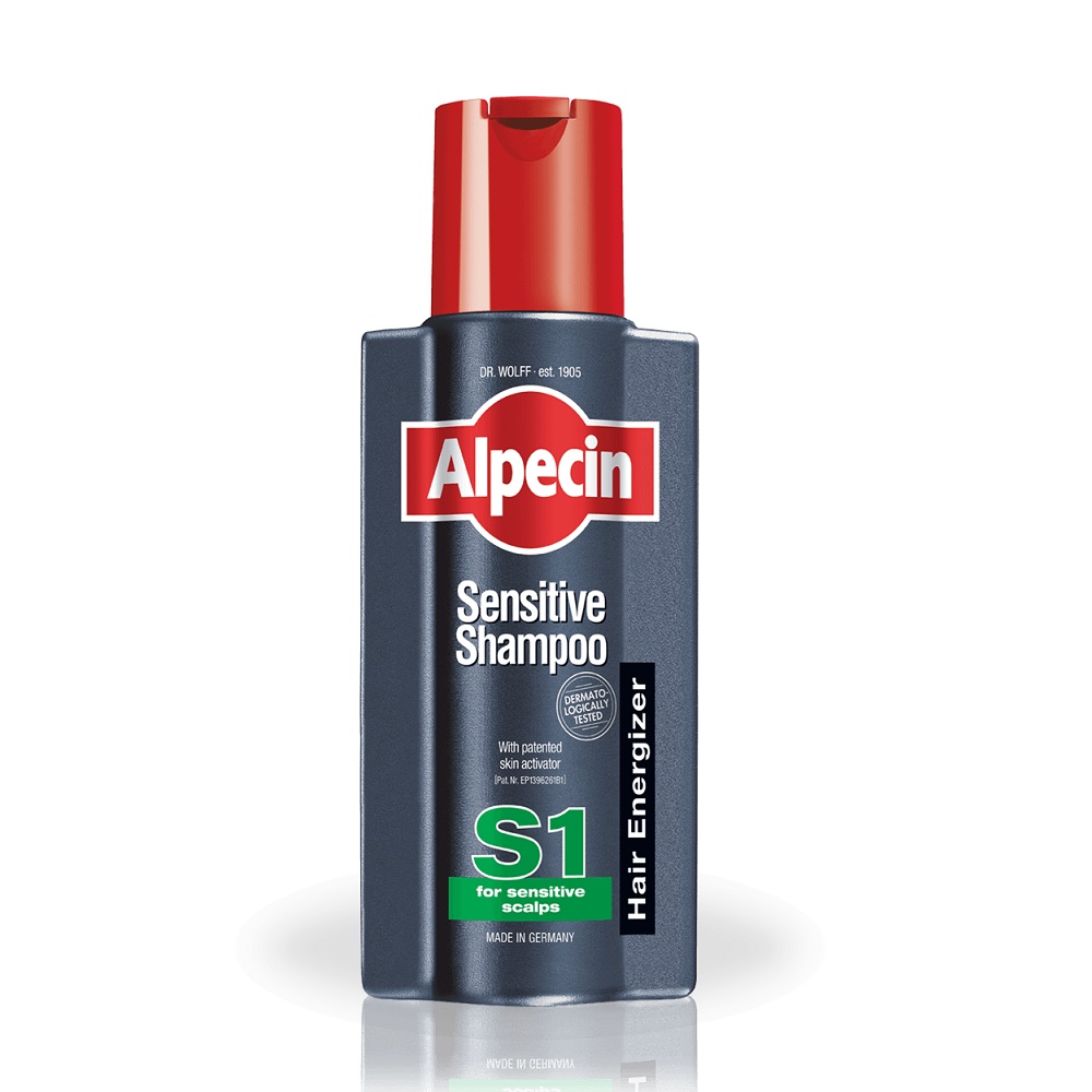 Șampon pentru scalp sensibil S1 Sensitive, 250 ml, Alpecin